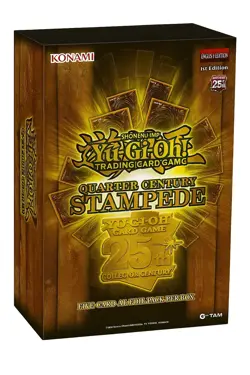 Yugioh Quarter Century Stampede 1st Edition Mini Box - FACTORY SEALED - Image 1