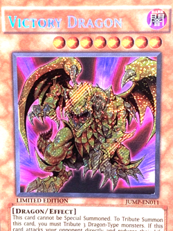 yugioh Victory Dragon JUMP-EN011 Secret Rare Limited Edition P M - Image 2