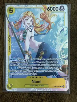 Nami (053) EB03-053 Extra Booster: One Piece Heroines Edition Foil - Image 1