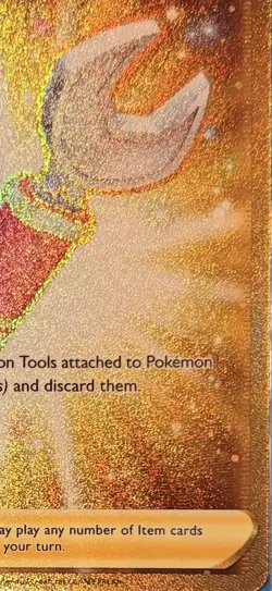 Tool Scrapper 208/192 Rebel Clash Full Art Gold Secret Rare Pokemon Card - Image 5