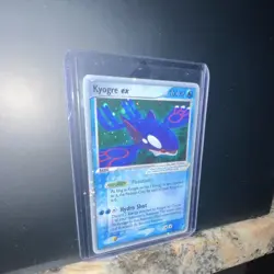Pokemon Kyogre ex 95/100 EX Crystal Guardians Ultra Rare Holo 100 HP Card - Image 1