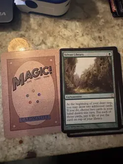 Sylvan Library - Magic: The Gathering Playtest Card - Commander EDH - Image 1