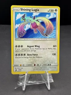 Pokemon Card Shining Lugia SM82 Black Star Promo - Image 1