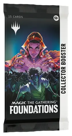 1x Magic the Gathering - Foundations - Collector Booster Pack (15 Cards) - Image 1