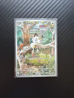 Meowth 106/094 Phantasmal Flames English Pokemon Card TCG - Image 1
