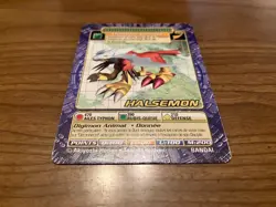 Digimon Digi-Battle Card FRENCH Halsemon Jd-140 Champion Cuirasse - Image 2