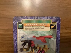 Digimon Digi-Battle Card FRENCH Halsemon Jd-140 Champion Cuirasse - Image 3