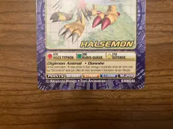 Digimon Digi-Battle Card FRENCH Halsemon Jd-140 Champion Cuirasse - Image 4