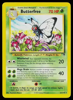 Pokemon Card - Butterfree Legendary Collection 21/110 Rare - Image 1