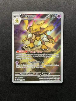 Alakazam 009 Black Star Promo English Pokemon Card Near Mint - Image 1