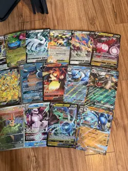 Pokemon *JUMBO* 24 Card LOT - Oversized Cards - PIKACHU/BLASTOISE - Binder Incl - Image 3