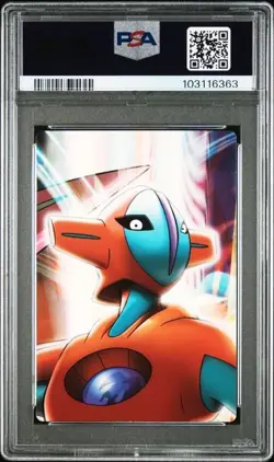 PSA 8 POKEMON JAPANESE CARDDASS ZUKAN BLAZIKEN MOVIE 2004 ADVENTURE CARD 563 - Image 2
