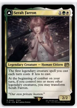 Serah Farron 240 Rare FINAL FANTASY Magic: The Gathering Near Mint - Image 1