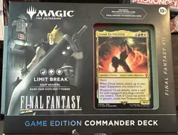 Magic The Gathering FINAL FANTASY VII Commander Deck Game Edition Factory Sealed - Image 1