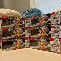 Pokemon Prismatic Evolutions Surprise Box & Booster Bundle X6 Sams Club - Image 1