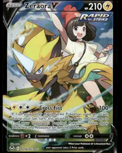 Zeraora V #TG16/TG30 SWSH12: Silver Tempest Trainer Gallery Pokemon (1G) - Image 1