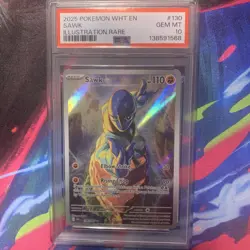 Pokemon TCG Sawk 130/086 Illustration Rare Sv: White Flare OBO - Image 1