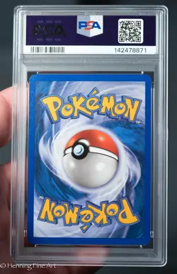 2002 POKEMON LEGENDARY COLLECTION #6 Dark Persian - REVERSE FOIL PSA 8 - Image 3