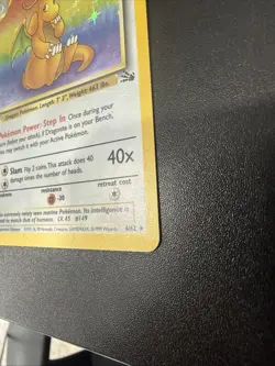 ✨ Pokemon Dragonite 4/62 Fossil Holo Rare Unlimited English ✨ - Image 5