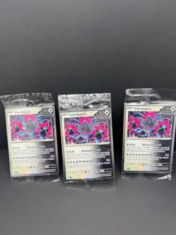 Iron Jugulis - 158/182 - Pokemon Paradox Rift Cosmos SEALED Holo Rare Card NM - Image 1