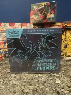 Pokemon Mega Evolution Phantasmal Flames Elite Trainer Box - English, 2025 - Image 1