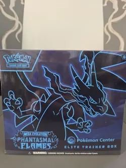 Pokemon TCG Phantasmal Flames Pokemon Center ETB Factory Sealed - Image 1