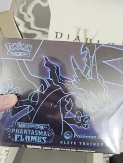 Pokemon TCG Phantasmal Flames Pokemon Center ETB Factory Sealed - Image 2