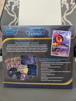 Pokemon TCG Phantasmal Flames Pokemon Center ETB Factory Sealed - Image 3