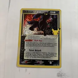 Pokemon TCG Celebrations Umbreon Gold Star #17/17 Classic Collection - Image 2
