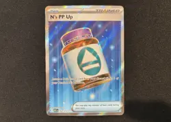N's PP Up #262/217 Full Art Ultra Rare Pokemon Ascended Heroes ENGLISH NM-MINT+ - Image 1
