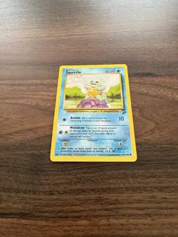 Pokemon TCG Squirtle Base Set 2 93/130 LP - Image 2