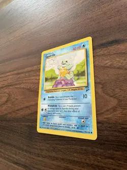 Pokemon TCG Squirtle Base Set 2 93/130 LP - Image 4