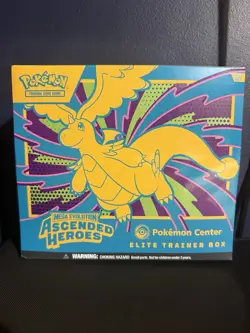 Pokemon - Ascended Heros Pokemon Center Elite Trainer Box ETB - Sealed - No Rips - Image 1