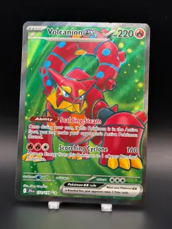 Volcanion ex #171/159 Pokemon 2025 Journey Together NM Full Art - Image 1