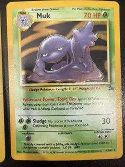 Aerodactyl 1/62 Fossil Holo Rare Unlimited 1999 WOTC Pokemon TCG + Muk 13/62! - Image 3