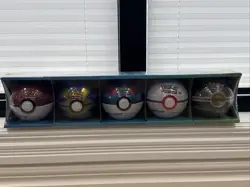 Pokemon TCG Poke Ball Tin 5-Pack Exclusive Factory Sealed NIB New 820650100734 - Image 1