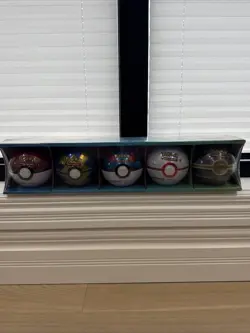 Pokemon TCG Poke Ball Tin 5-Pack Exclusive Factory Sealed NIB New 820650100734 - Image 2