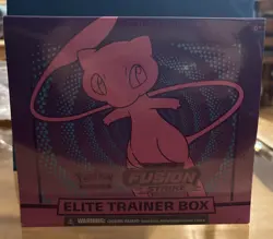 Pokemon TCG: Sword & Shield Fusion Strike Elite Trainer Box-SEALED** 820650809330 - Image 1