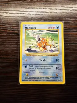 Shadowless Magikarp Pokemon TCG Base Set 35/102 Uncommon - Image 4