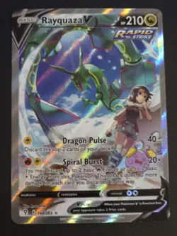 Rayquaza V #194/203 (Pokemon Evolving Skies Set) - Image 1