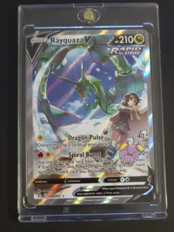Rayquaza V #194/203 (Pokemon Evolving Skies Set) - Image 3