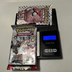 Pokemon Prismatic Evolutions Heavy Pack + 151 Booster Pack Bundle of 2 Sealed - Image 1