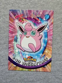 Wigglytuff #40 Blue Logo - 1999 Pokemon Topps TV Animation Series - Image 1