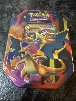 Mega Charizard Ex Tin - Mega Charizard Y EX Promo - Pokemon SEALED! - Image 1