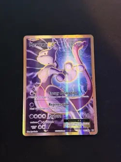 Pokemon Mewtwo EX 103/108 Ultra Rare Full Art Holo XY Evolutions - Image 1