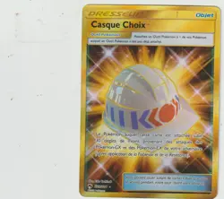 x1 Carte Pokemon Casque Choix Secrete 229/214 - Tonnerre Perdu - FR EX-GOOD - Image 1
