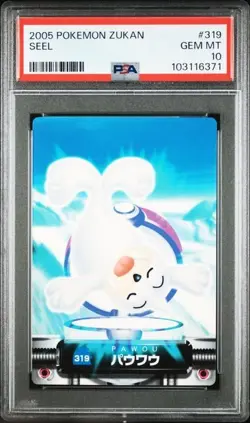 PSA 10 POKEMON JAPANESE ZUKAN SEEL #319 2005 GEM MINT 466 - Image 1