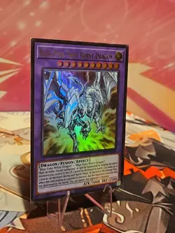 Blue-Eyes Twin Burst Dragon LCKC-EN058 Legendary Collection Kaiba Unlimited NM - Image 3