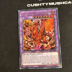 YUGIOH ALBION THE BRANDED DRAGON ULTRA RARE LIOV-EN033 1ST EDITION - Image 2