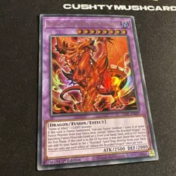 YUGIOH ALBION THE BRANDED DRAGON ULTRA RARE LIOV-EN033 1ST EDITION - Image 3